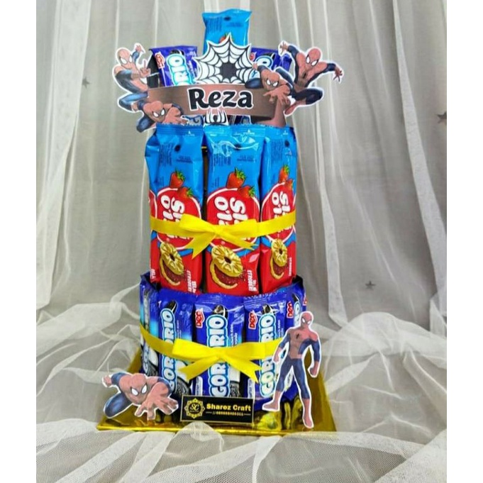 

buket wisuda murah / snqck towermurah / kue ulang tahun / buket jajan / buket murah / kado ulang tahun