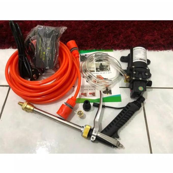 1-6 PAKET SET Mesin Cuci Steam Power Sprayer Alat AC Motor Mobil BARU Termurah