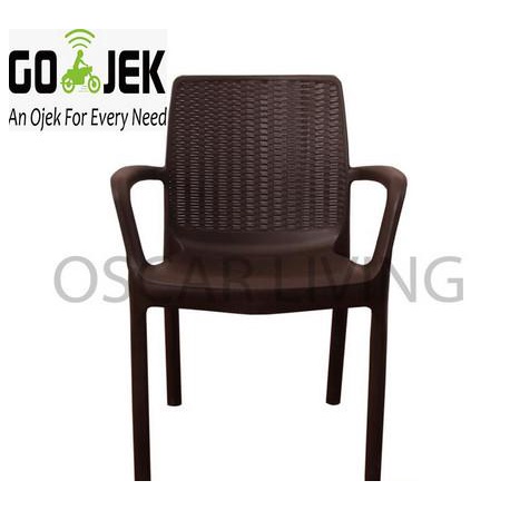 Olymplast OL 502 R Kursi Makan/Kursi Santai Plastik