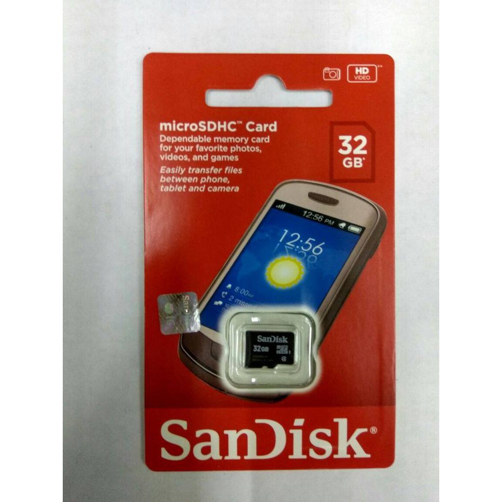 MICRO SD SANDISK 32GB - GARANSI RESMI