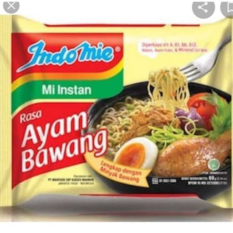 

indomie ayam bawang isi 5 pcs