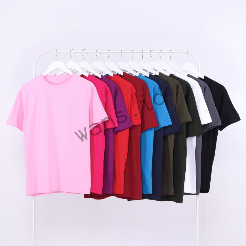 Kaos Polos Cotton Combed 30s