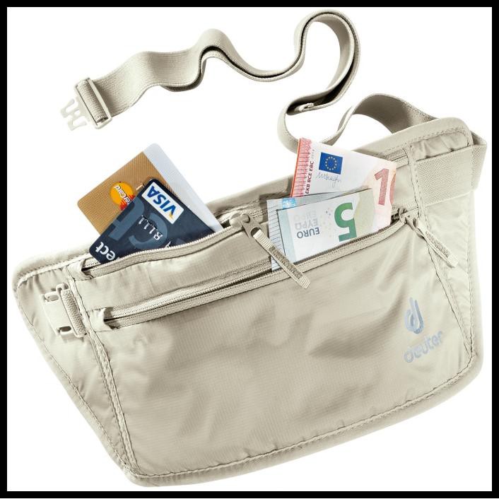 DISKON DEUTER SECURITY MONEY BELT 2 - HITAM 