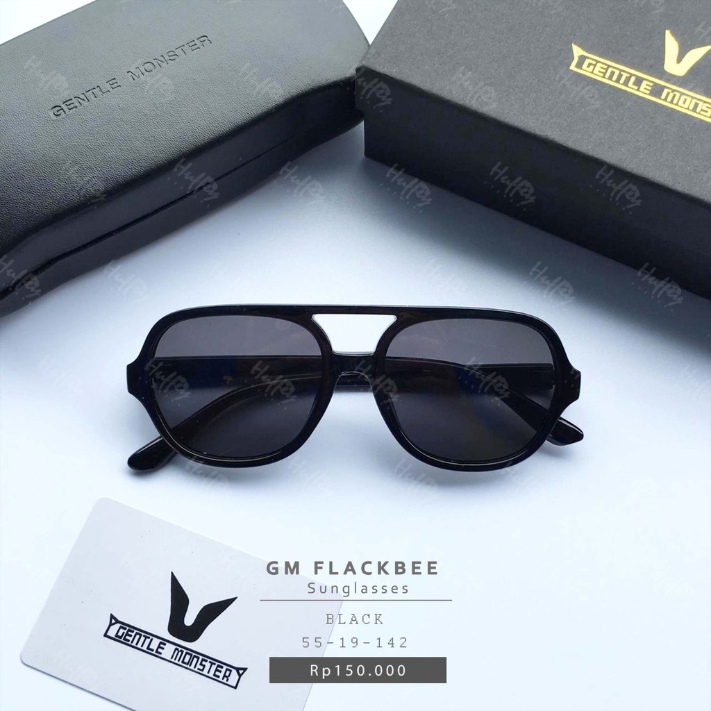 Kacamata Sunglasses GM Flackbee Black