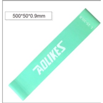 [1 PCS] Resistance Band Loop for Booty & Arm Workouts Gym Fitness Yoga Pilates-GREEN 25-30 LB