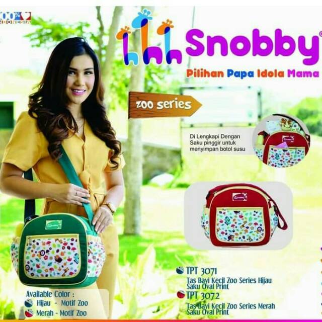 Snobby tas bayi kecil zoo series tas kecil tas baju bayi baby diaper bag baby bag