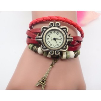 BAJ Jam Tangan Tali Gelang Tribal Vintage Etnik /Jam Etnik /Jam Tribal TERMURAH SHOPEE