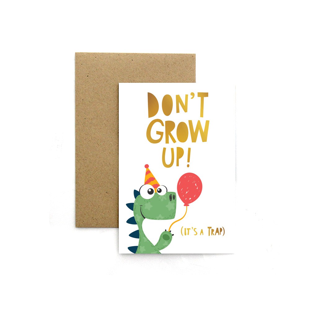 Kartu Ucapan Ulang Tahun Birthday Harvest Celebrate Bday 04 Dino Shopee Indonesia