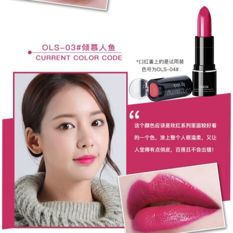 Medan Termurah Lipstik long stay Lipstick oulisi Long lasting