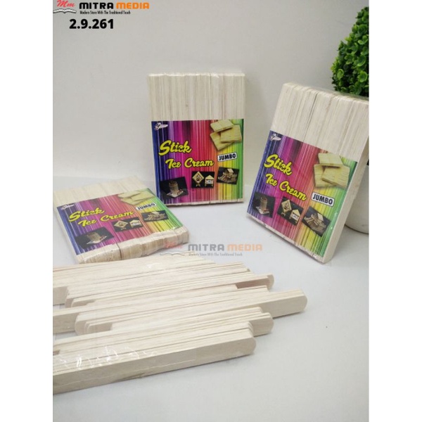 KERAJINAN TANGAN / STICK ICE CREAM / STIK KAYU ES KRIM JUMBO MURAH
