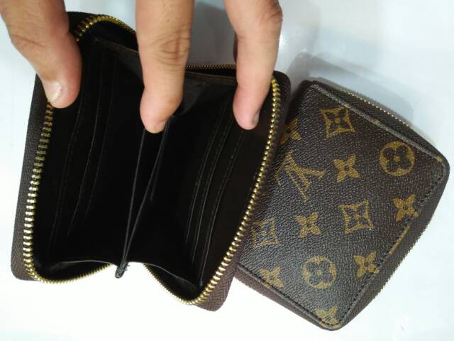 Dompet koin kartu kecil resleting