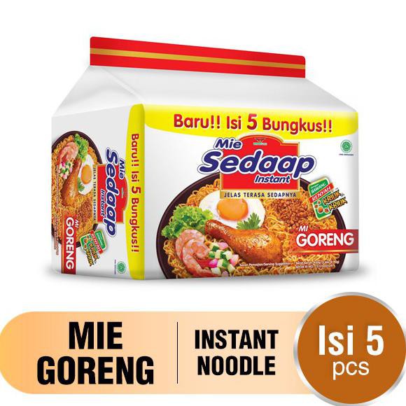 

Ready Stok Mie Sedaap Goreng 90Gr Isi 5