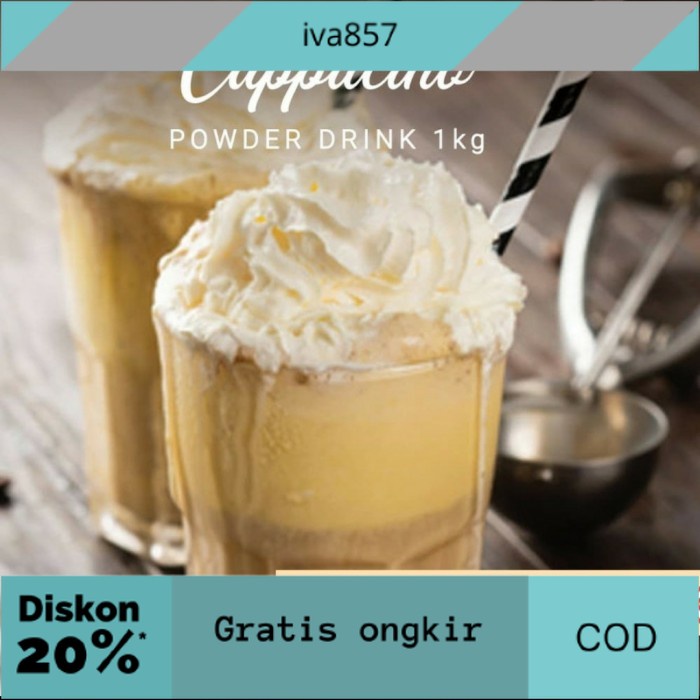 

PROMO capucino bubuk minuman 1 kg GRATIS ONGKIR