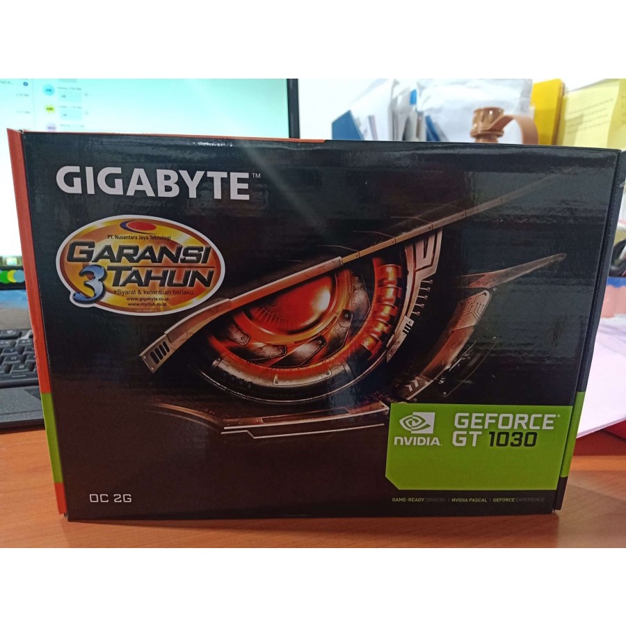 VGA Gigabyte Geforce GT 1030 2GB DDR4 64BIT GT1030 Resmi