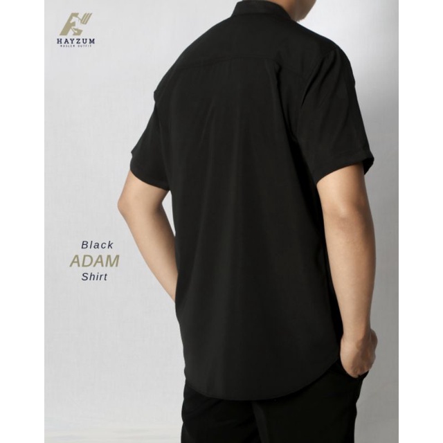 Elmina Indonesia Koko Pendek Kurta Pendek Kemeja Pendek Adam Series