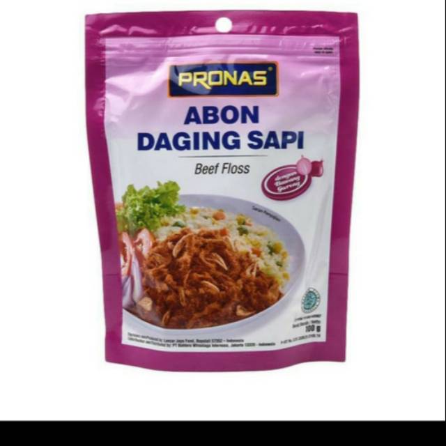 

PRONAS ABON DAGING SAPI DENGAN BAWANG 100 GRAM