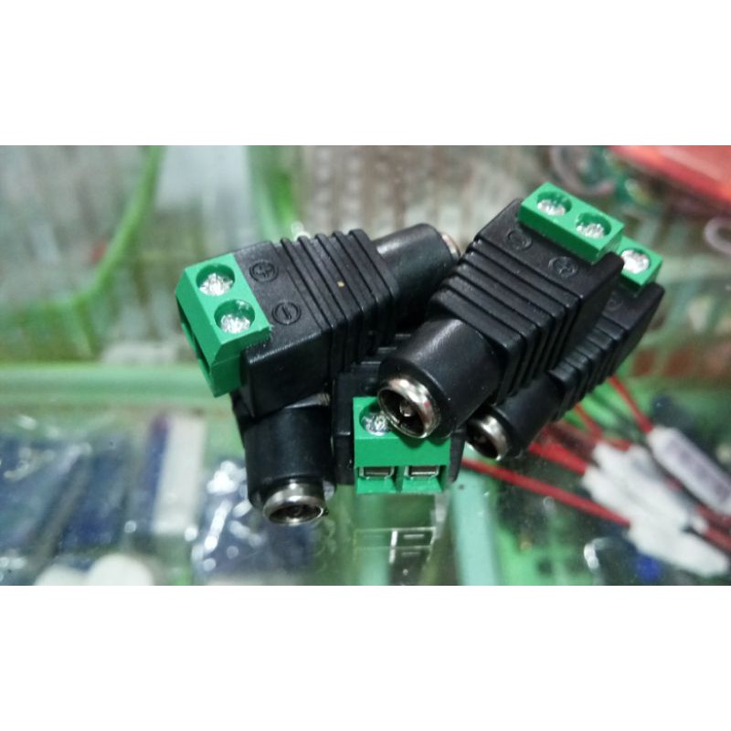 JACK DC FEMALE CCTV ADAPTOR SOKET DC MALE