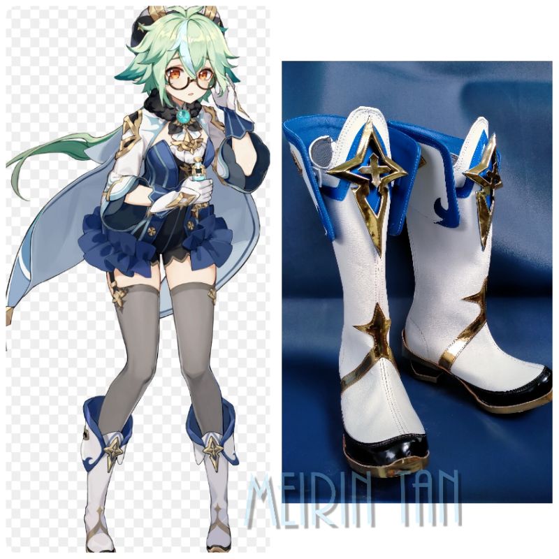 sucrose boots cosplay