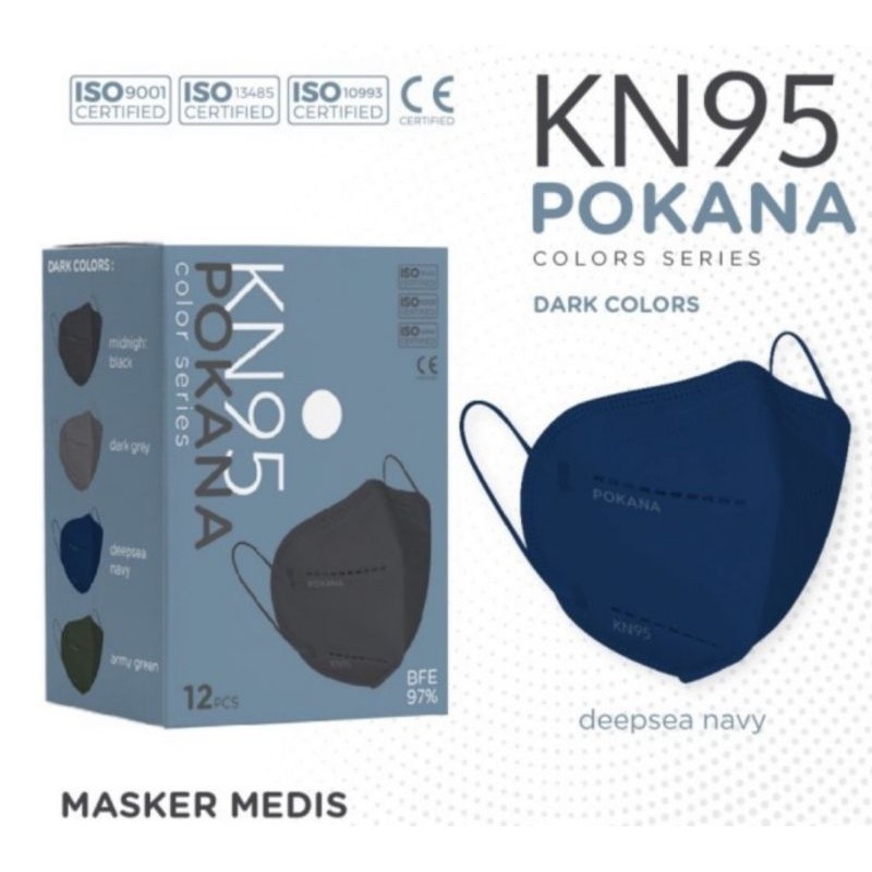 Masker Pokana KN95 6 ply (Satuan)