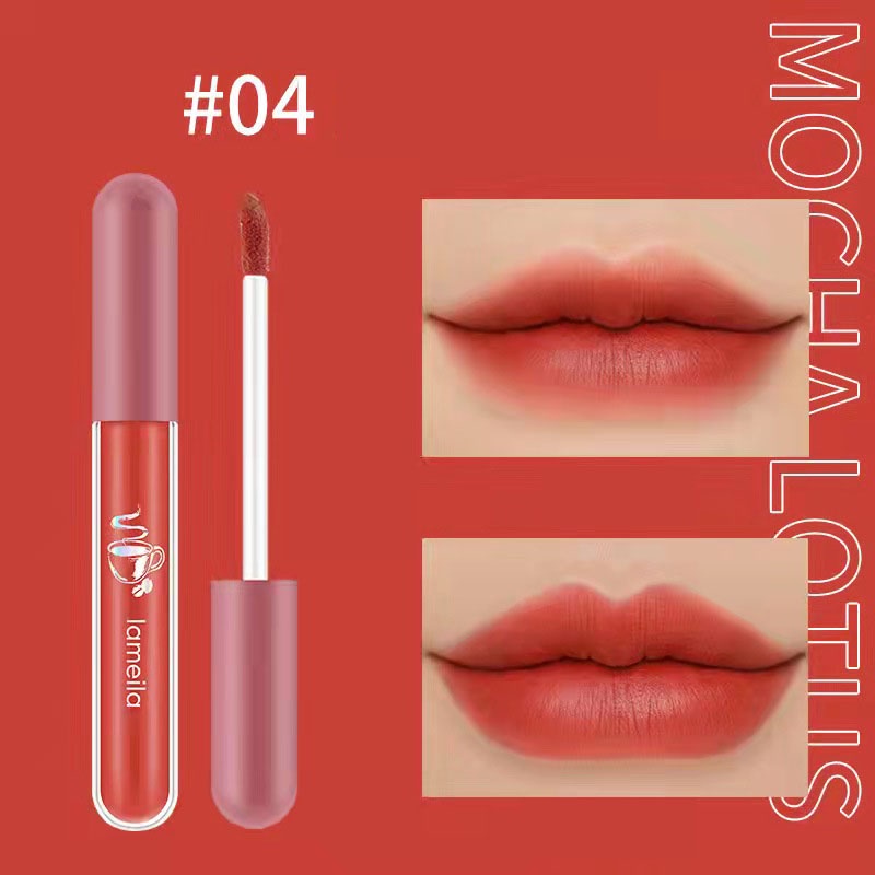 cod★ready★ ready 6 warna lipstik cair glamour matte ringan tahan lama lip gloss Lip Cream import murah globallagilaku