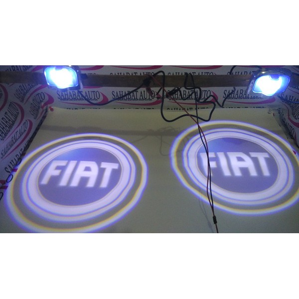 Led Pintu Mobil fiat Ghost Shadow Light Berani Garansi