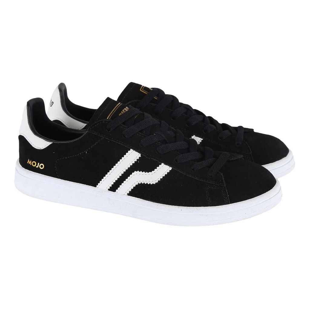 SEPATU SNEAKERS PIERO MOJO - BLACK/WHITE