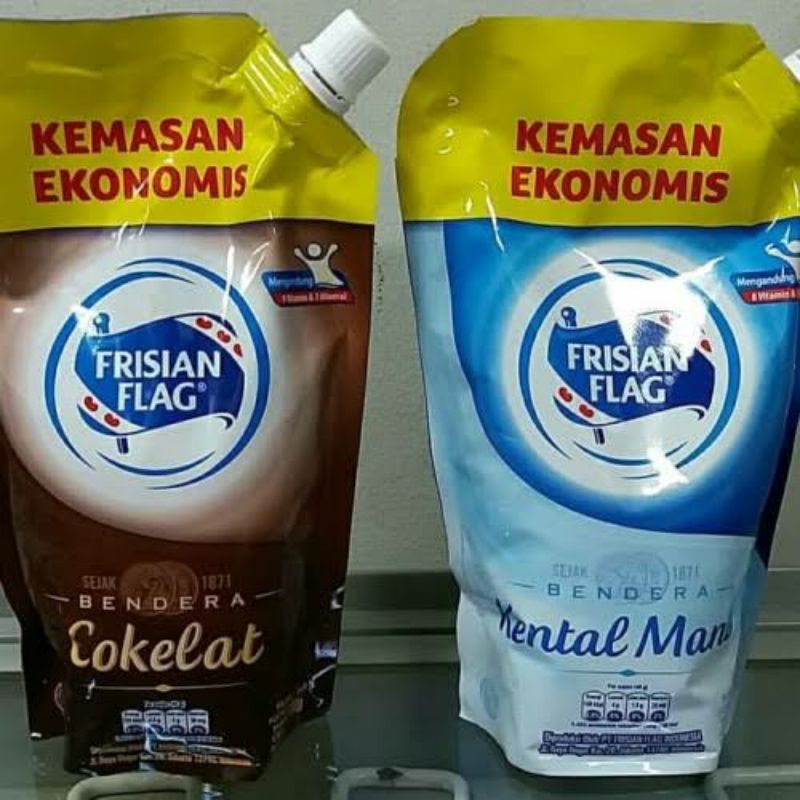 

frisian flag putih atau coklat