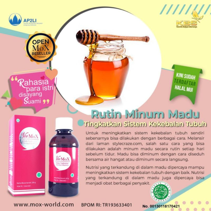 

madu jepit(minuman kewanitaan)-meningkatkan libido-rapet-keset-wangi