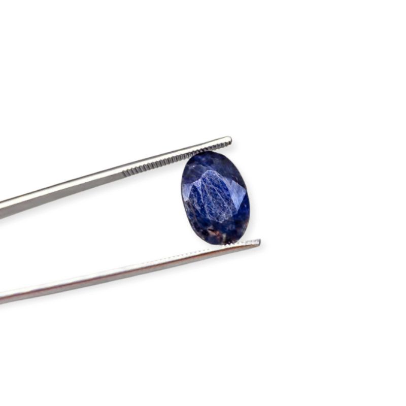 7.75 Ct. Certified Natural Blue Sapphire Africa Gemstone