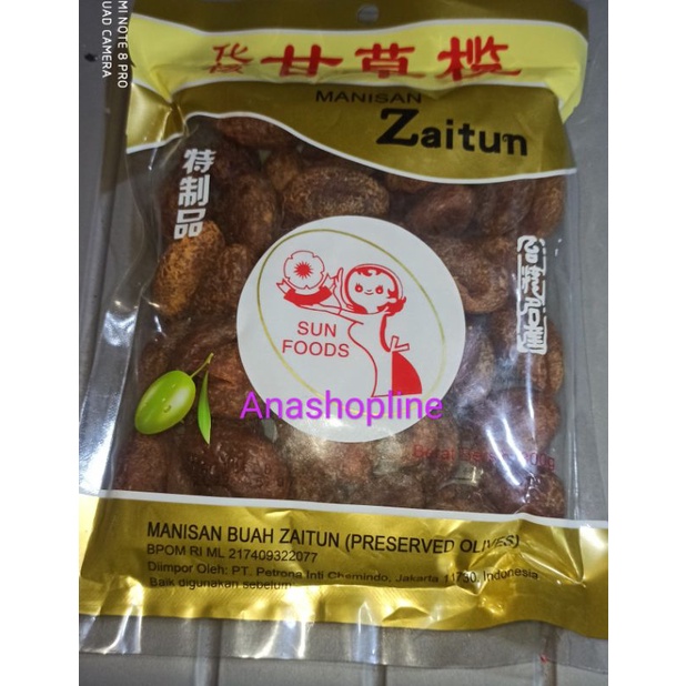 

Manisan Sun Food Zaitun 300gr