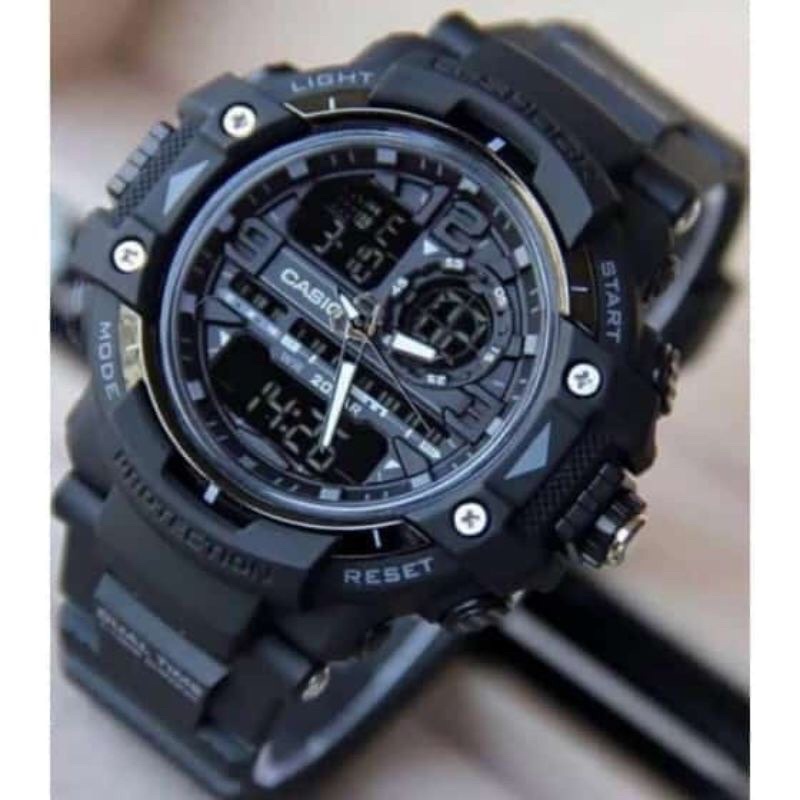 READY STOK JAM TANGAN PRIA CASUAL Sporty G-shock Double Time GWN 8600 GS-2373 ANTI AIR