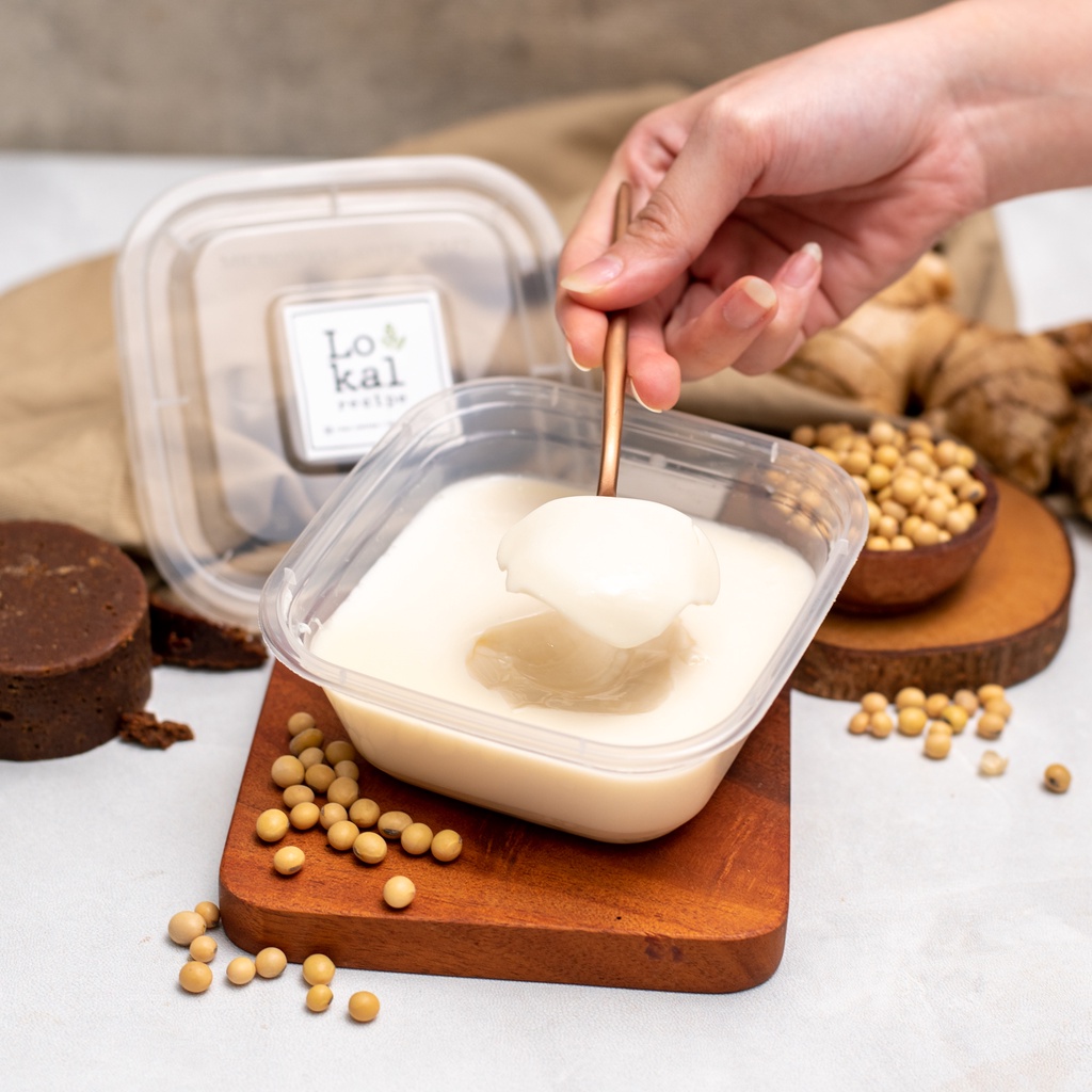 

Soybeancurd pudding kembang tahu singapore manis enak segar