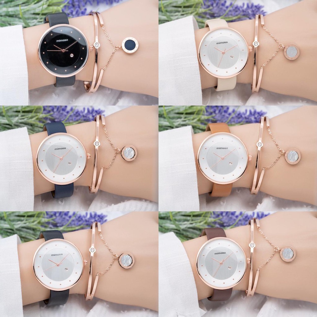 Jam Tangan Wanita Original Mimosa 2103 / Jam Tangan Wanita MIMOSA 2103 / Jam Tangan Wanita Mewah / G