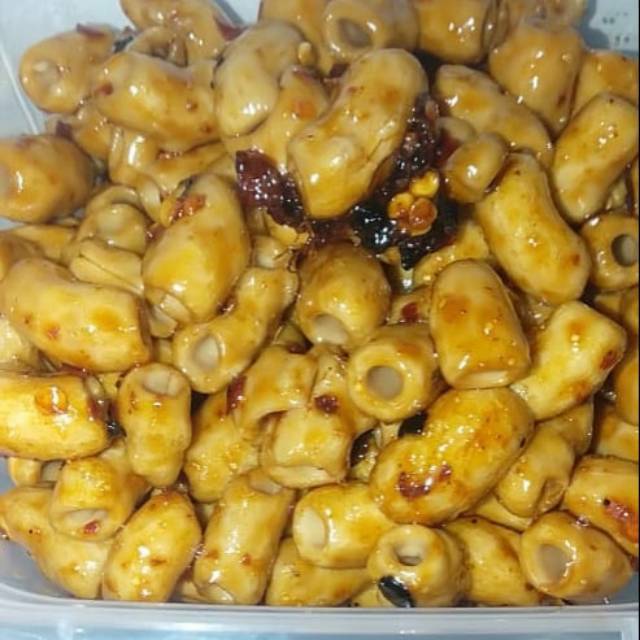 

Termurah Makroni rujak/ makroni gulaz,,pedas asam manis