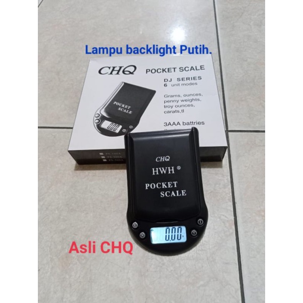 Timbangan Emas Digital CHQ 200 gr  x 0.01g