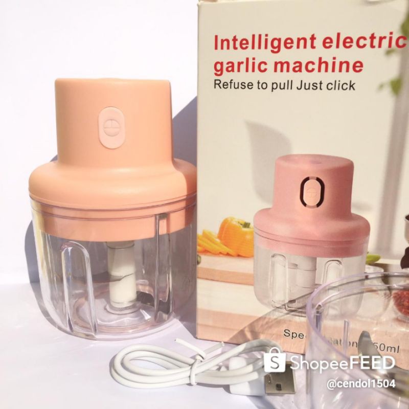 

Mini Choper Wireless /Pencacah Daging /Choper Bawang Pencacah Serbaguna