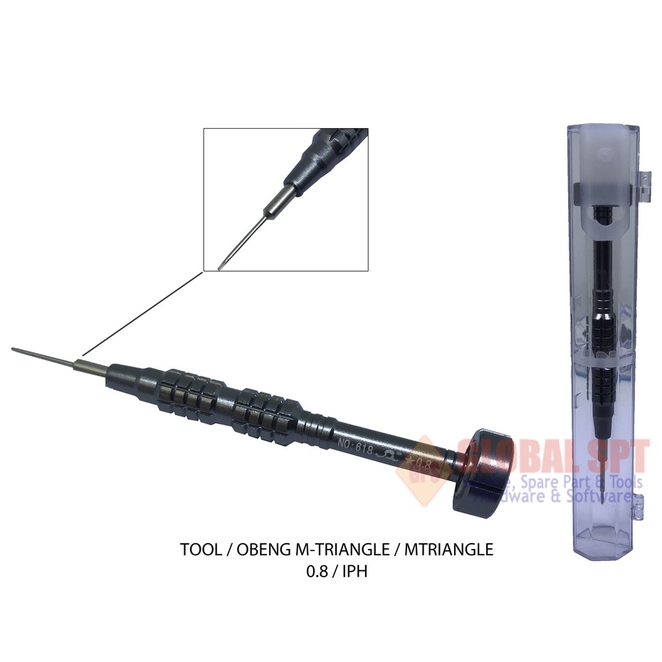 TOOLS / TOOL OBENG SATUAN IPH 0.8 MM / M-TRIANGLE / MTRIANGLE