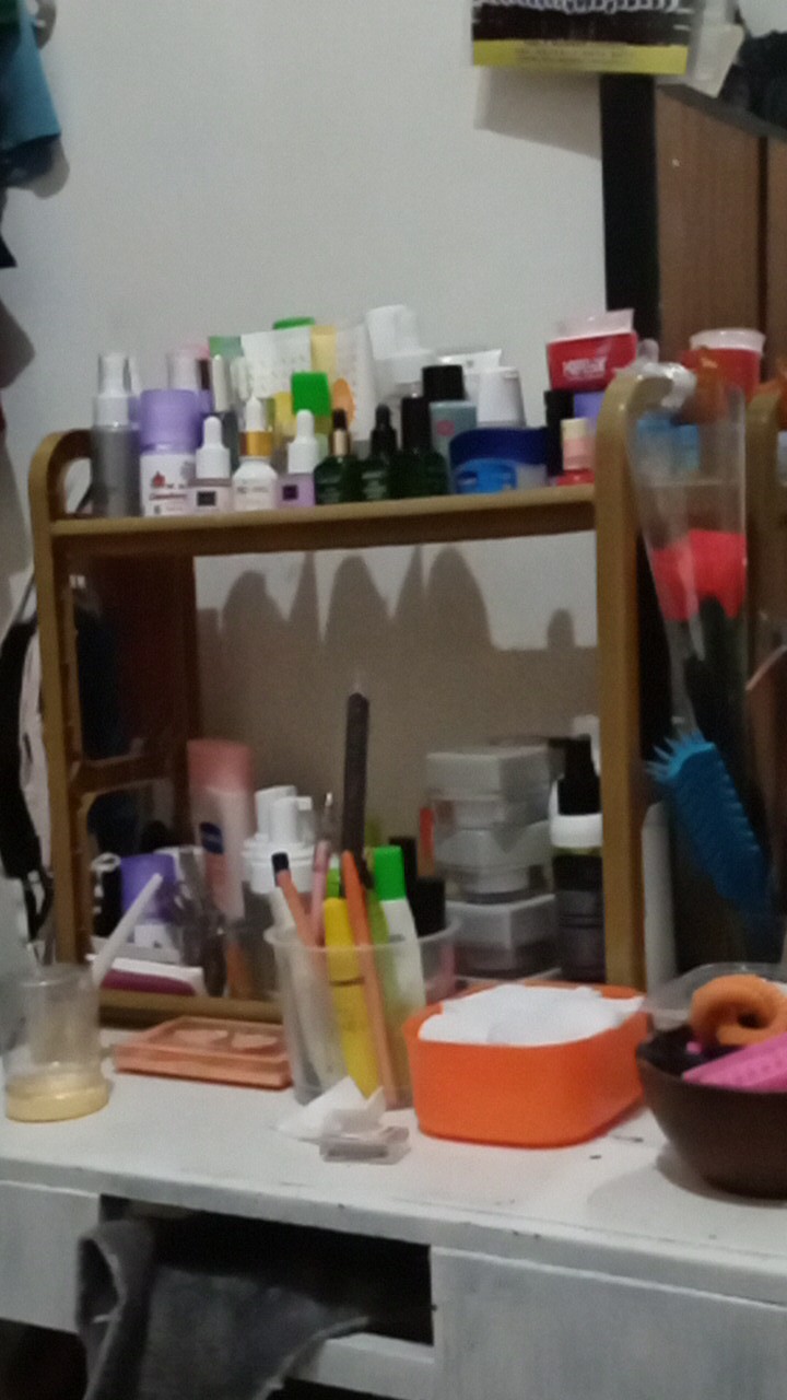 Rak Dapur Bumbu Perlengkapan Dapur 2 Tingkat