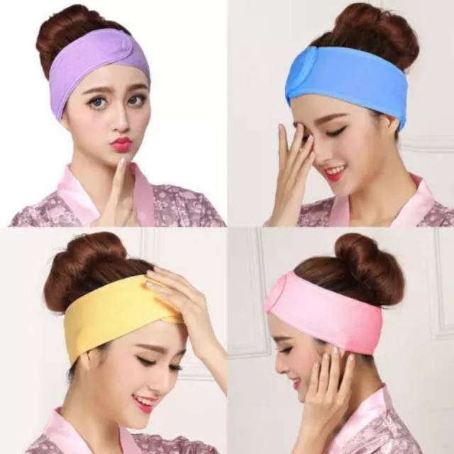 BANDANA MANDI / BANDANA KOSMETIK / BANDANA SALON / BANDANA FACIAL / BANDANA MURAH /BANDANA CUCI MUKA