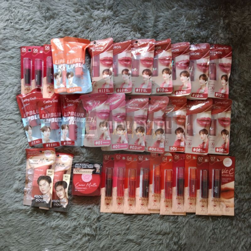 

[READY STOCK] Cathy Doll Lip Blur x Win Metawin, Hyaluron Lip Moist, Cover Matte Foundation x Bright