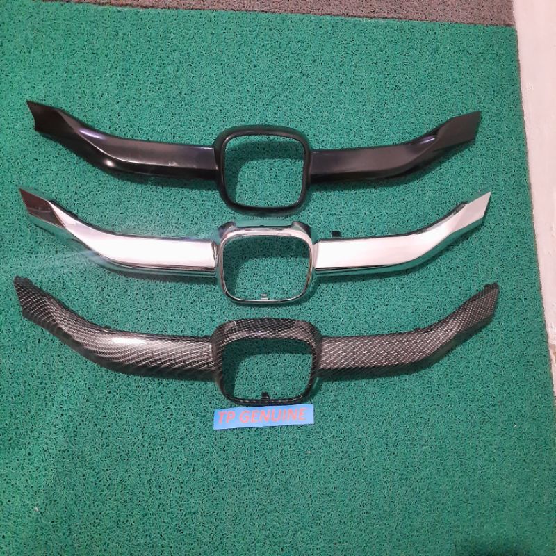 LIST GRILL GRIL HOOD MOLDING HITAM NEW HONDA BRIO SATYA BRIO RS ORI