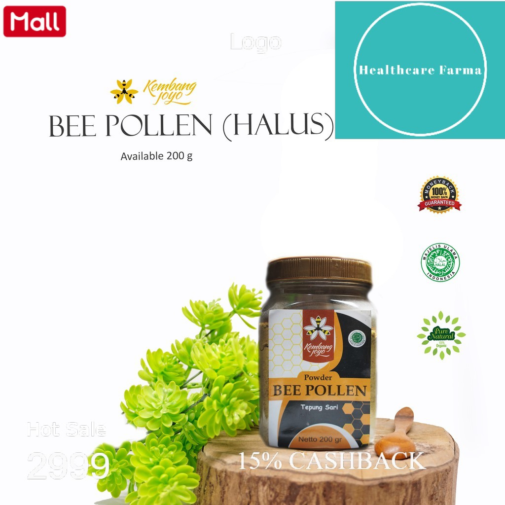 

Madu Kembang Joyo Bee Pollen Powder 200 gr