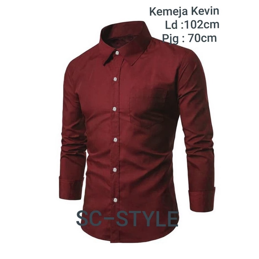 Kemeja distro polos premium hitam original REGULER P8R2 Unisex motif fashion cod murah terbaru 2023 