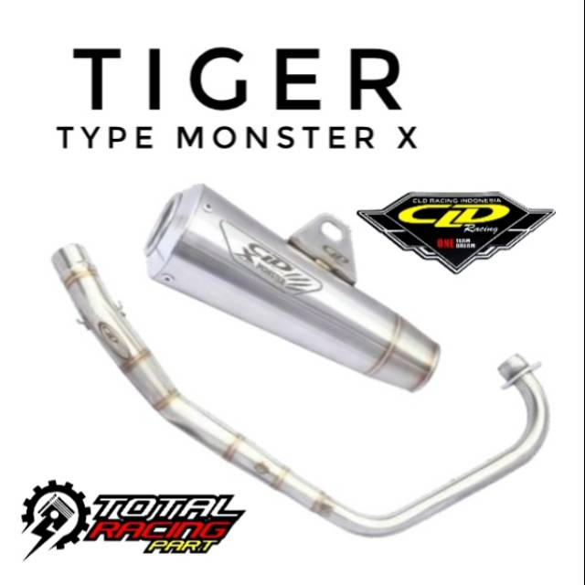 KNALPOT TIGER CLD MONSTER X SERIES