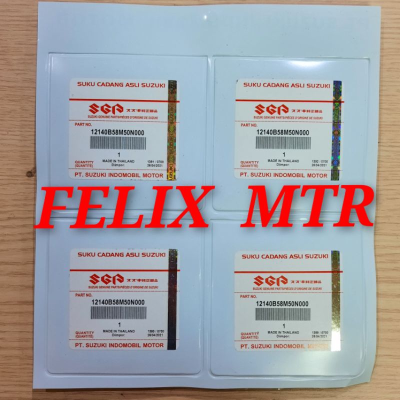 RING PISTON RING SEHER SET SUZUKI ERTIGA BENSIN K14B