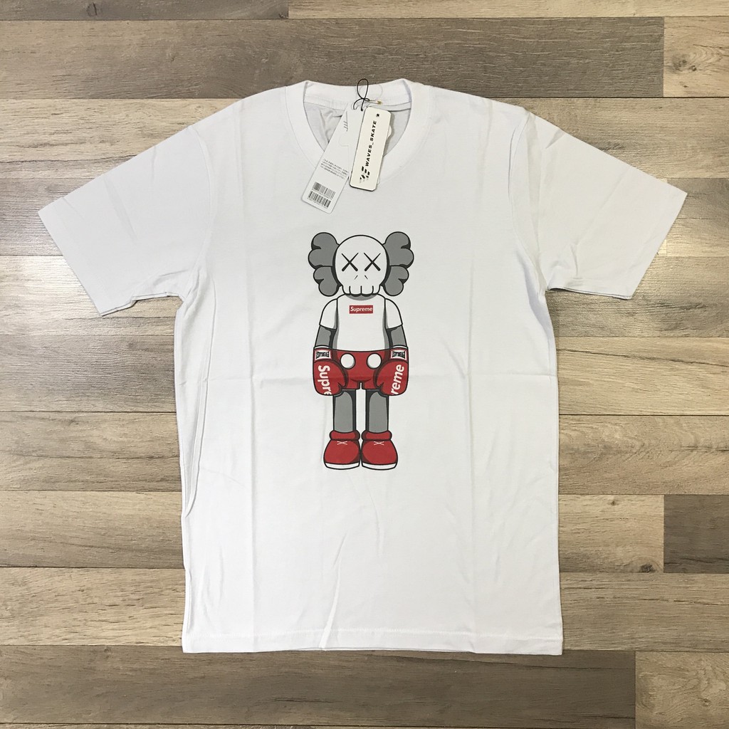 KAOS UNIQLO x KAWS (SUMMER UT GRAPHIC BLACK) - 100% COTTON - TERLARIS-SUMMER UT X SUPREME