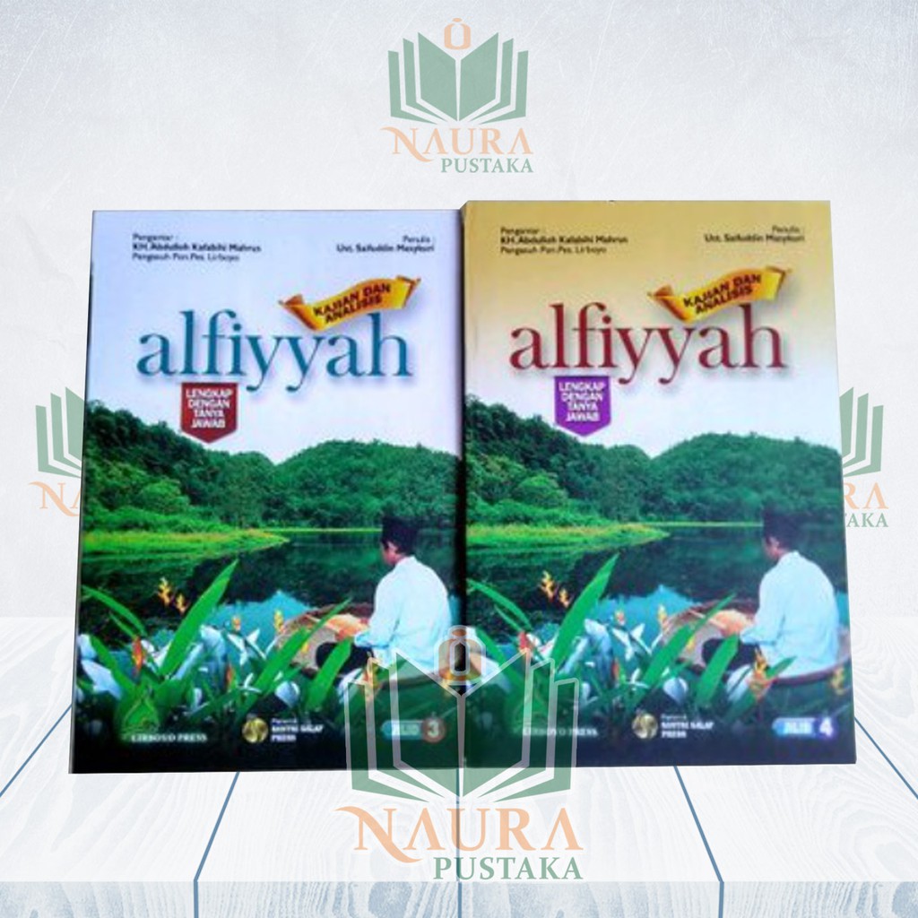 Alfiyah Ibnu Malik (Jilid 3 & 4) - Buku Makna Pesantren & Kitab Terjemah Kajian Analisis Lirboyo
