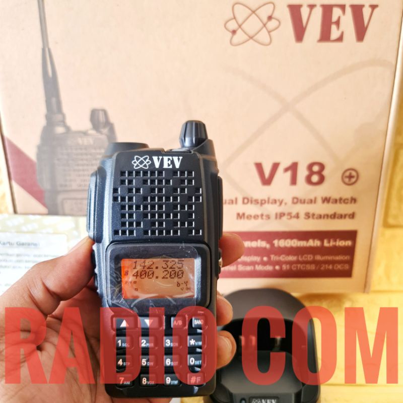 HT VEV V18 DUALBAND / RADIO HT VEV-V18 DUALBAND MURAH