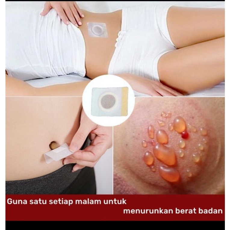 slim patch stiker pelangsing pembakar lemak penurun berat badan