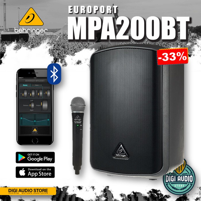 speaker portable behringer